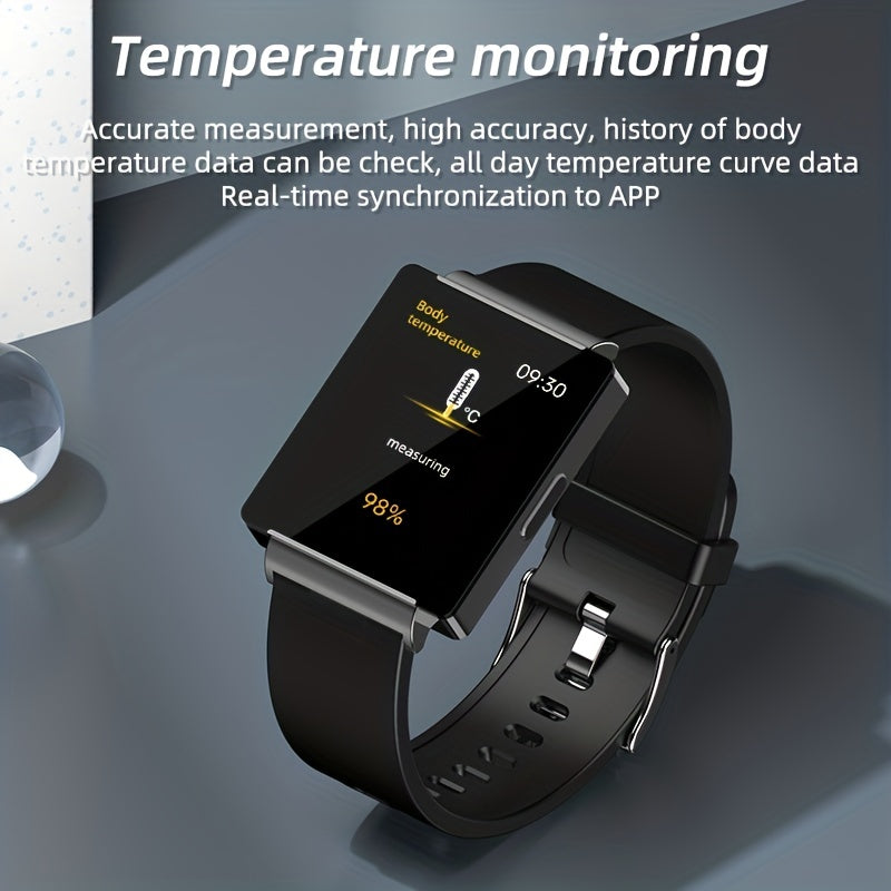 Smart Watch with Non Invasive Blood Glucose Test and NFC