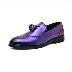 Women's Tassel Flat Oxfords Slip On Loafers Casual Shoes