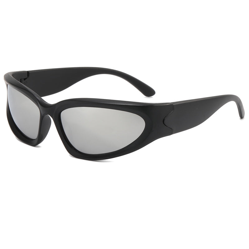 Hip Hop Street Shooting Sunglasses Mirror Sport Vintage Unisex Sun Glasses