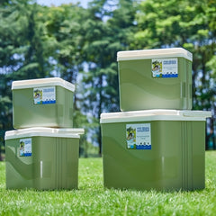 Outdoor Insulated Cooler Box, Non Electric, Ice Bucket, Car Food Dispenser