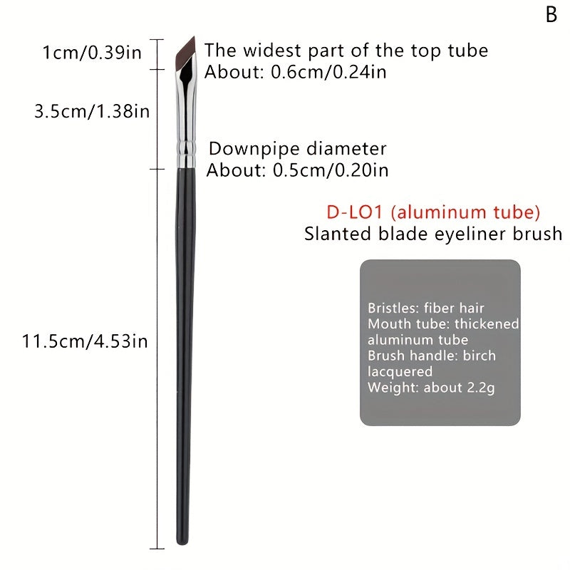 Blade Eyeliner Brush Ultra Thin Flat Eyebrow Brush