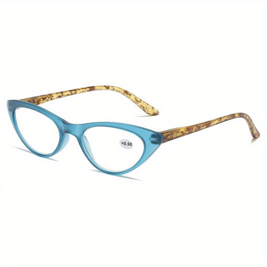Light Blocking Cat Eye Tortoiseshell Presbyopic Glasses