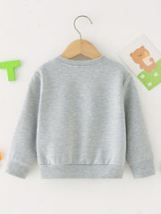 Mother Print Sweatshirt Boy's Casual Graphic Crew Neck Pullover