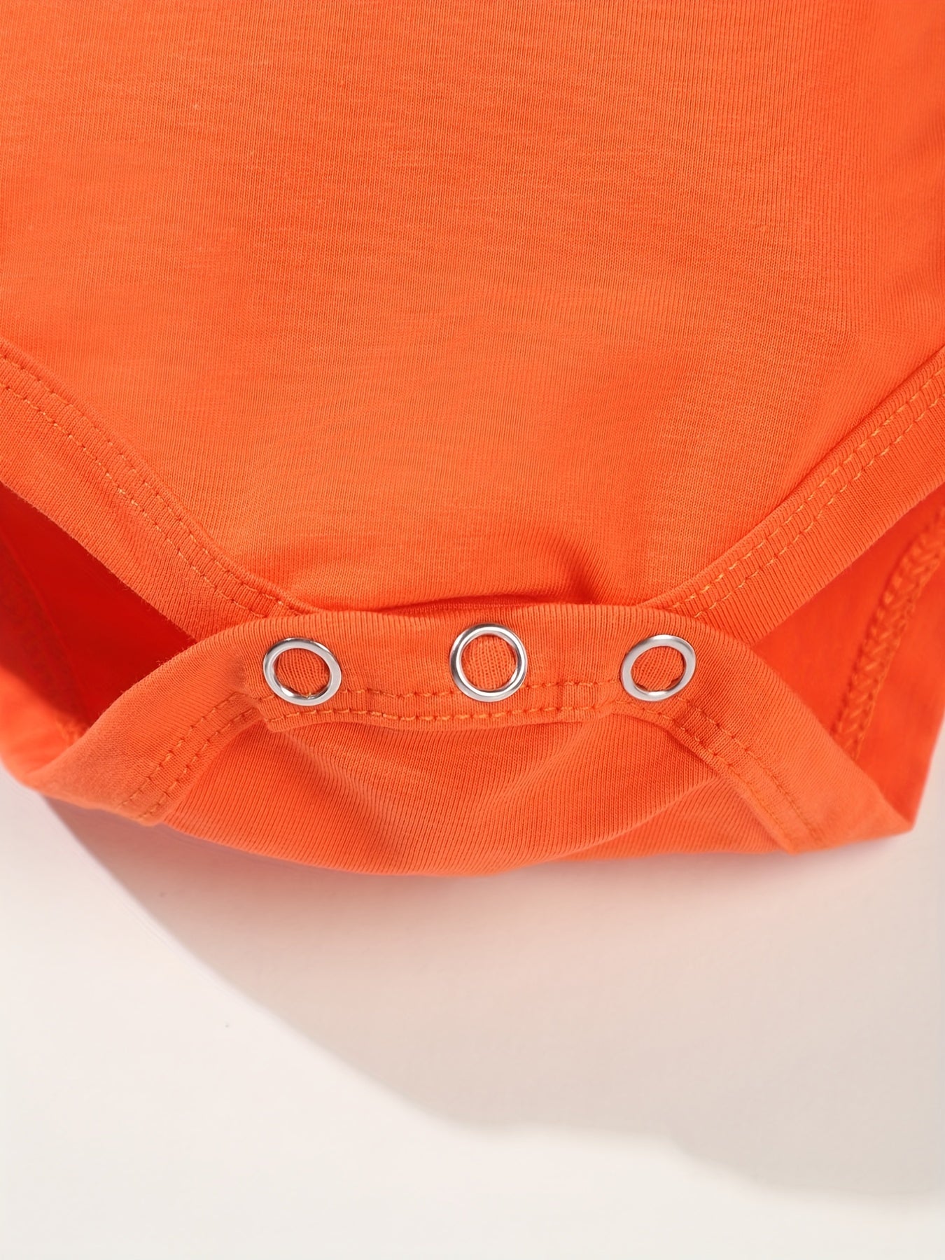 Halloween Pumpkin Face Baby Onesie Soft Romper