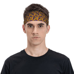 Men's Soft Non-Slip Headband for Gym & Casual Attire
