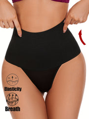 High Waist Shaping Thongs Tummy Control Compression Panties