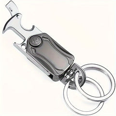 Heavy Duty Keychain with Bottle Opener Portable Keyring