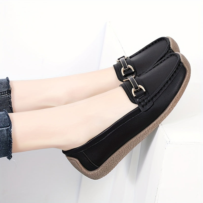 Women's Slip-On Casual Flat Shoes Soft Sole Comfy Loafers
