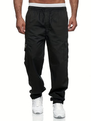 Men's Cargo Pants Relaxed Fit Overalls with Pockets