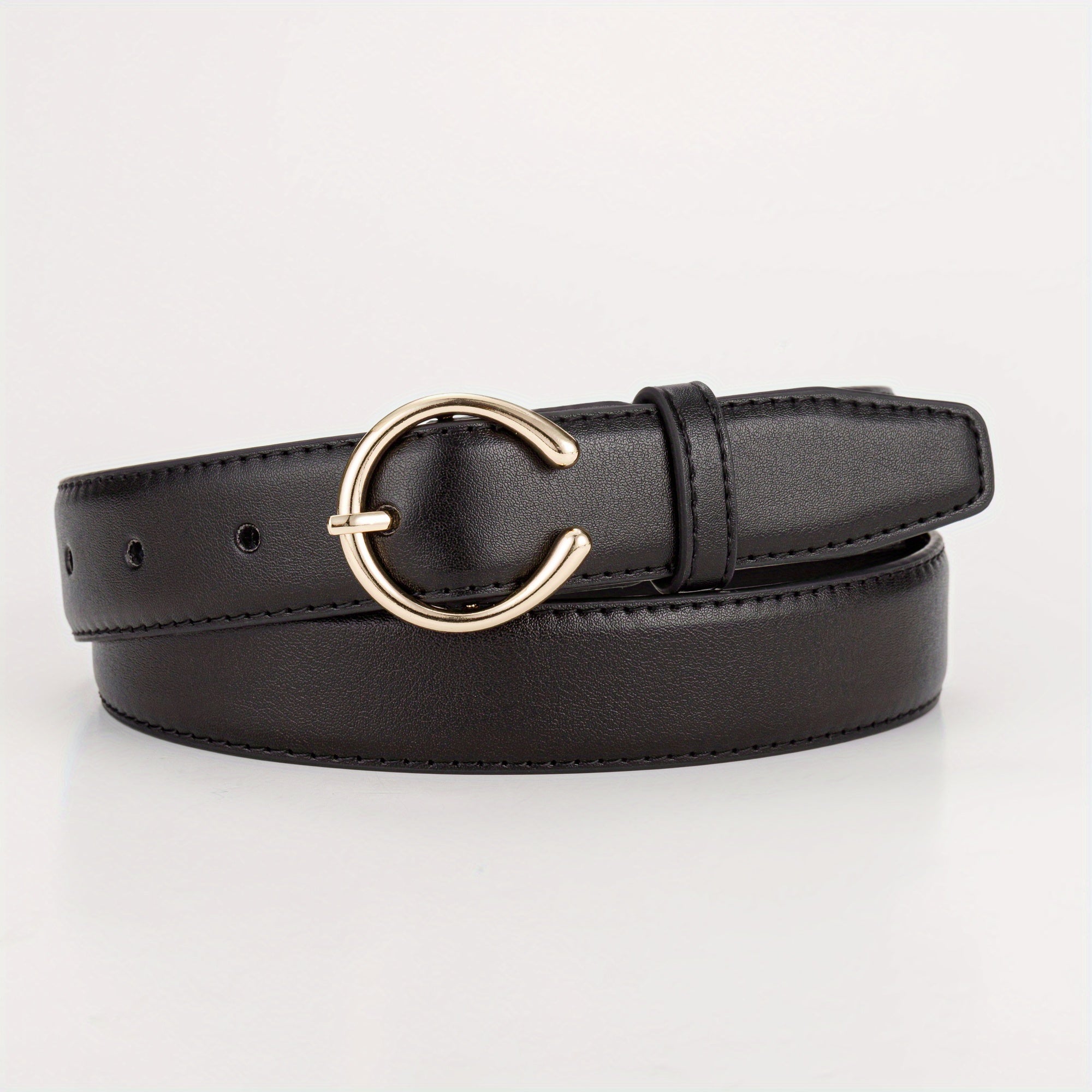 C Shaped Buckle Head Belt for Girls