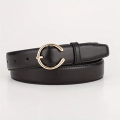 C Shaped Buckle Head Belt for Girls