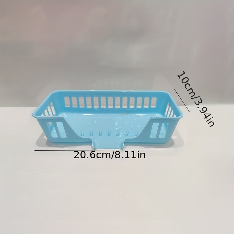 1pc Sponge Holder and Drain Rack for Organizing Kitchen