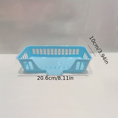 1pc Sponge Holder and Drain Rack for Organizing Kitchen