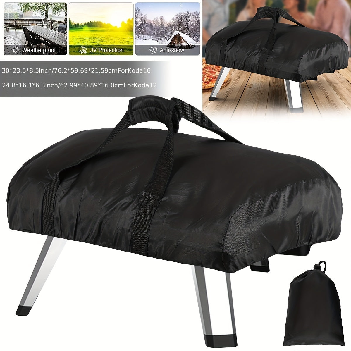 Grill Cover Waterproof Sun Protection for KODA12KODA16 Grill