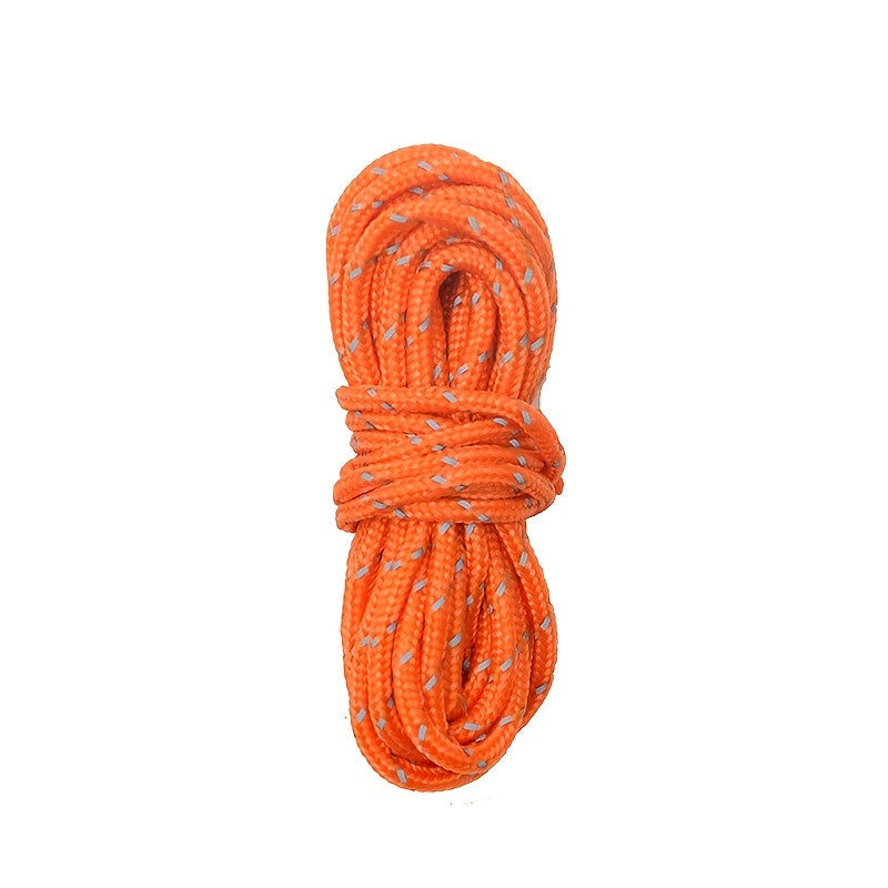 4M 48in Windproof Camping Rope Tent Tensioner Reflective Ropes