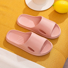 Women's Solid Pillow Slides Slip On Open Toe Non slip Lightweight Summer Shoes