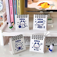 Cartoon Lucky Dragon Mini Desktop Calendar Book