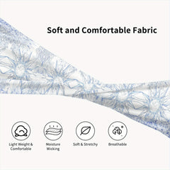 Breathable Floral Headband for Sport & Casual Wear