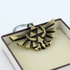 Triangle Power Sky Sword Metal Keychain