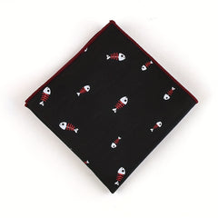 Men's Floral Suit Pocket Towel Business Handkerchief