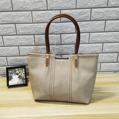 Leather Tote Bag Women Large Capacity Shopper Bag 2 Pcs Set Shoulder Sac a Main