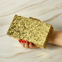 Glitter Women Shoulder Messenger Bag Casual Handbag Acrylic Clutches