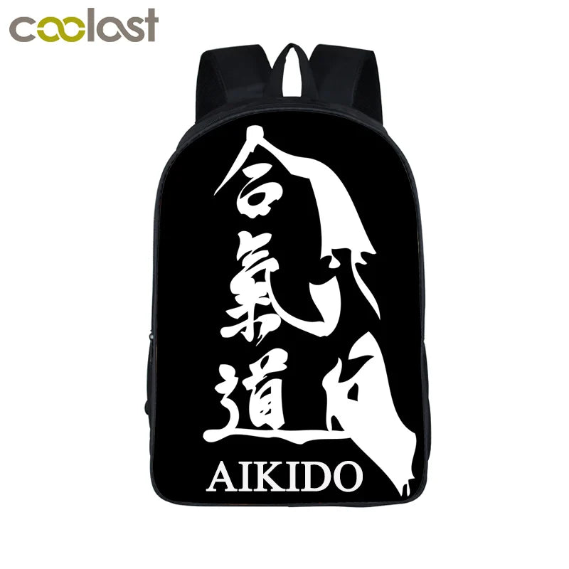 High-capacity Martial Art Backpack for Boys School Bags