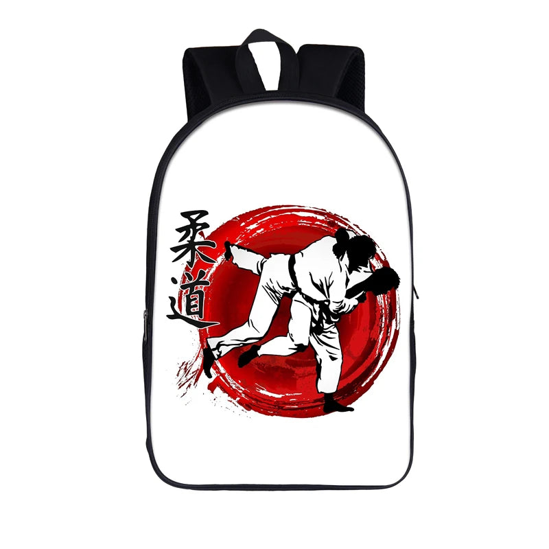 High-capacity Martial Art Backpack for Boys School Bags