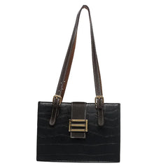 Texture Women Handbag Female Wild Shoulder Bag