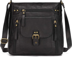 Crossbody Bags for Women Shoulder Purses And Handbags, Pu Washed Leather