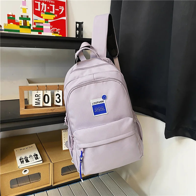 Versatile College Backpack for Male Students