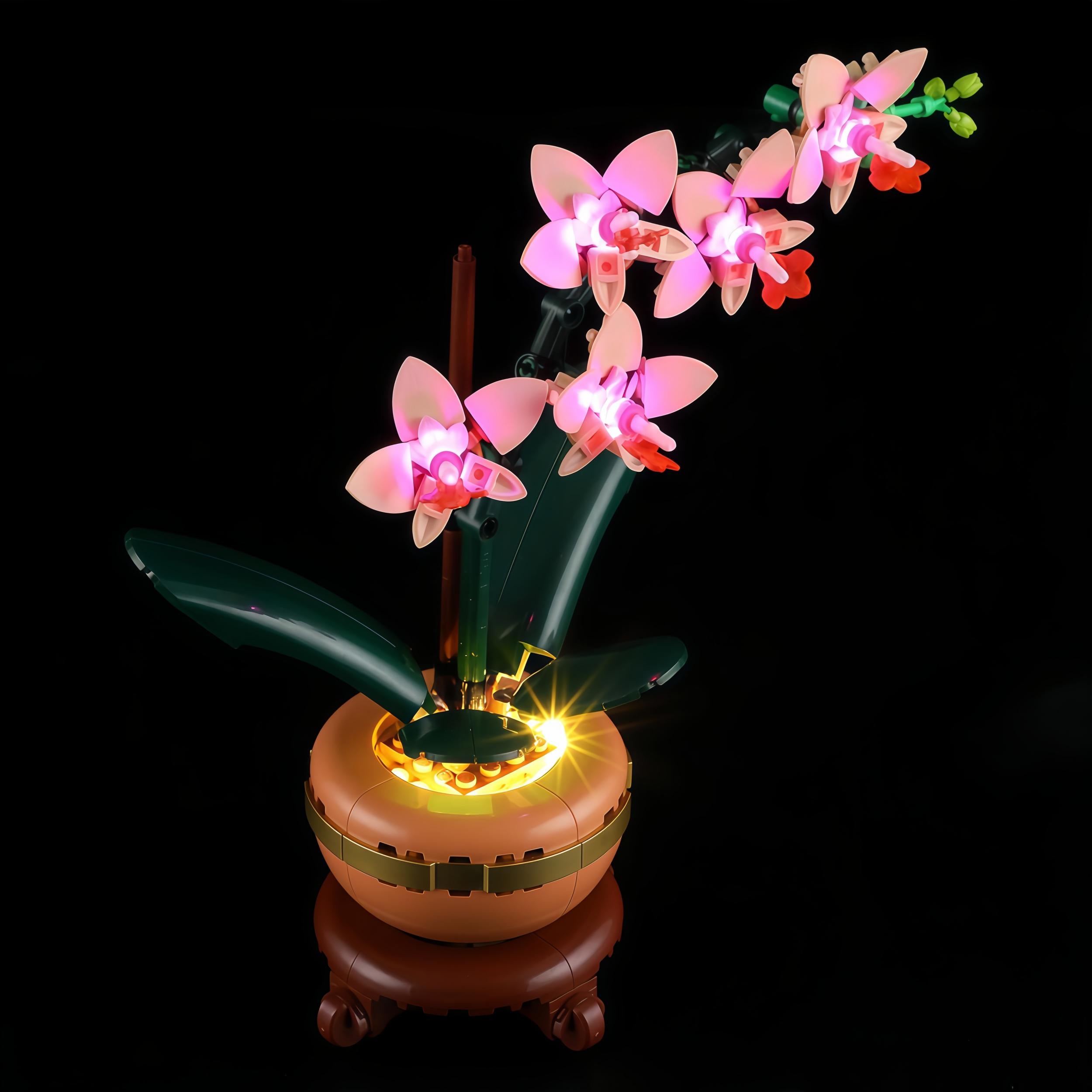 Mini Led Lights for 10343 Orchid Light Building Blocks, No Batteries