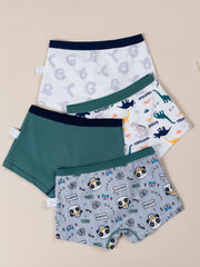 Kid's Boxer Briefs, Set of 3, Assorted Colors