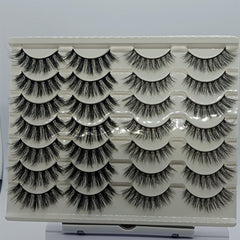 3D Fluffy Faux Mink Lashes for Makeup Starter Party Wedding Graduation