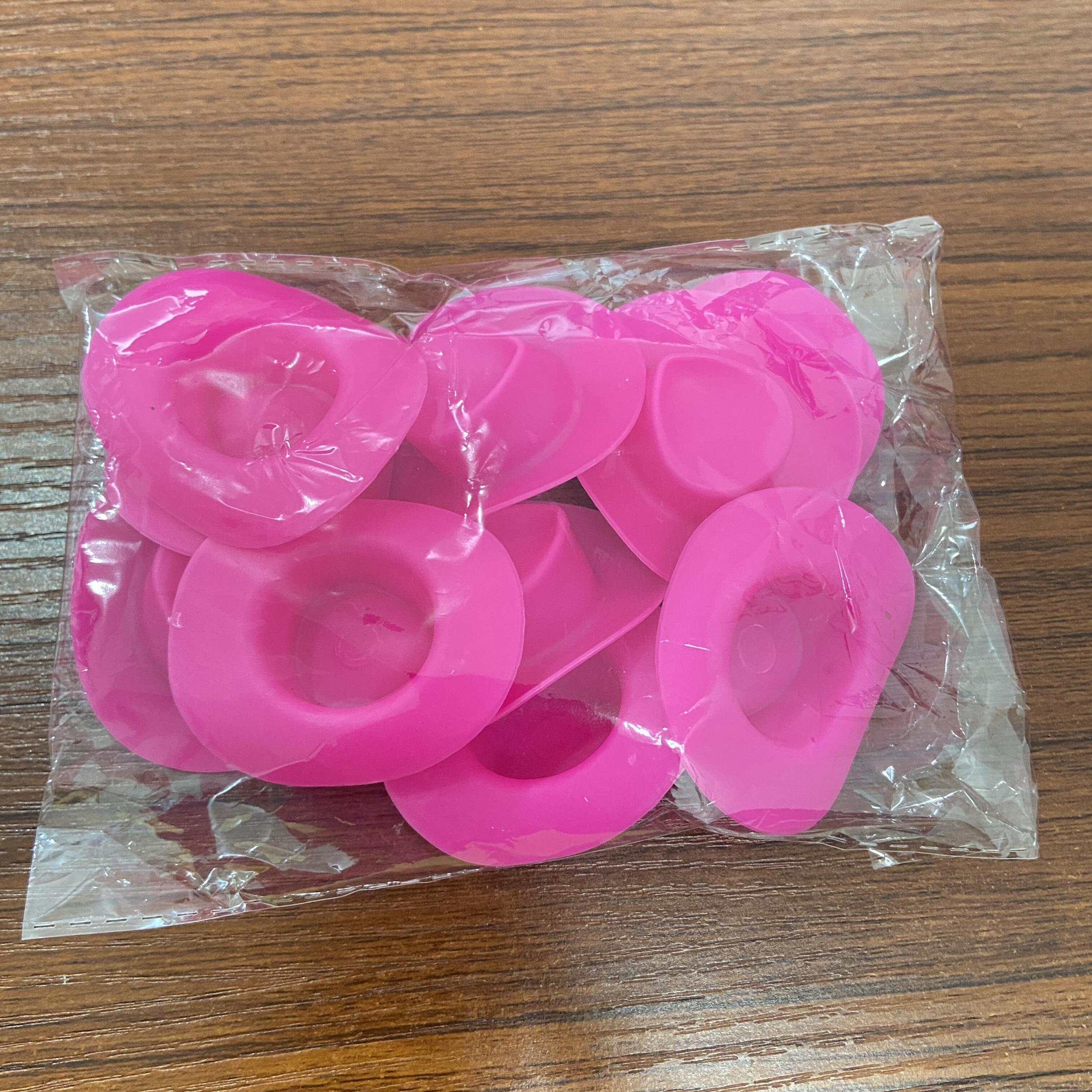 10pcs Pink Mini Cowboy Hat for Party Toy Doll Decor
