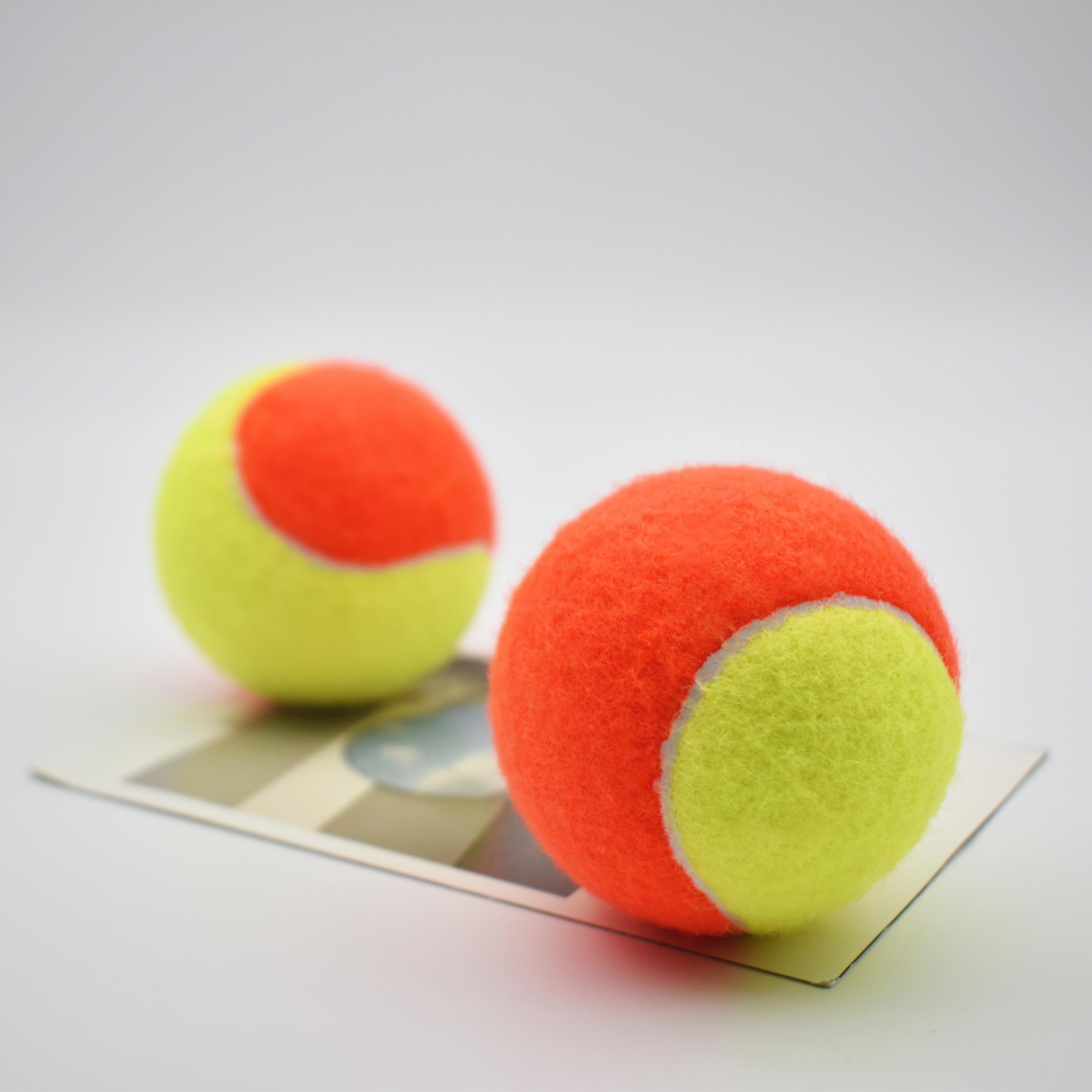 2pcs Elastic Tennis Balls for Beginners Training