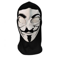 Halloween Dress Up Hat Riding Mask Sweat Absorption Sunscreen