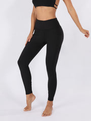 Thickened Yoga Pants With Pocket High Stretch Leggings