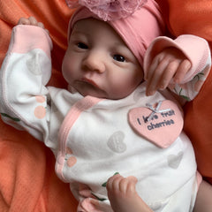 19'' Reborn Doll with 3D Marble Texture Skin, Veins, Halloween Gift