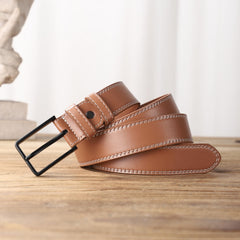 Youth Leather Belt Men's Belt For Students