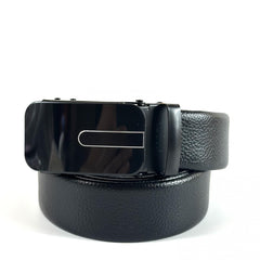 Men's PU Leather Automatic Buckle Belt for Business