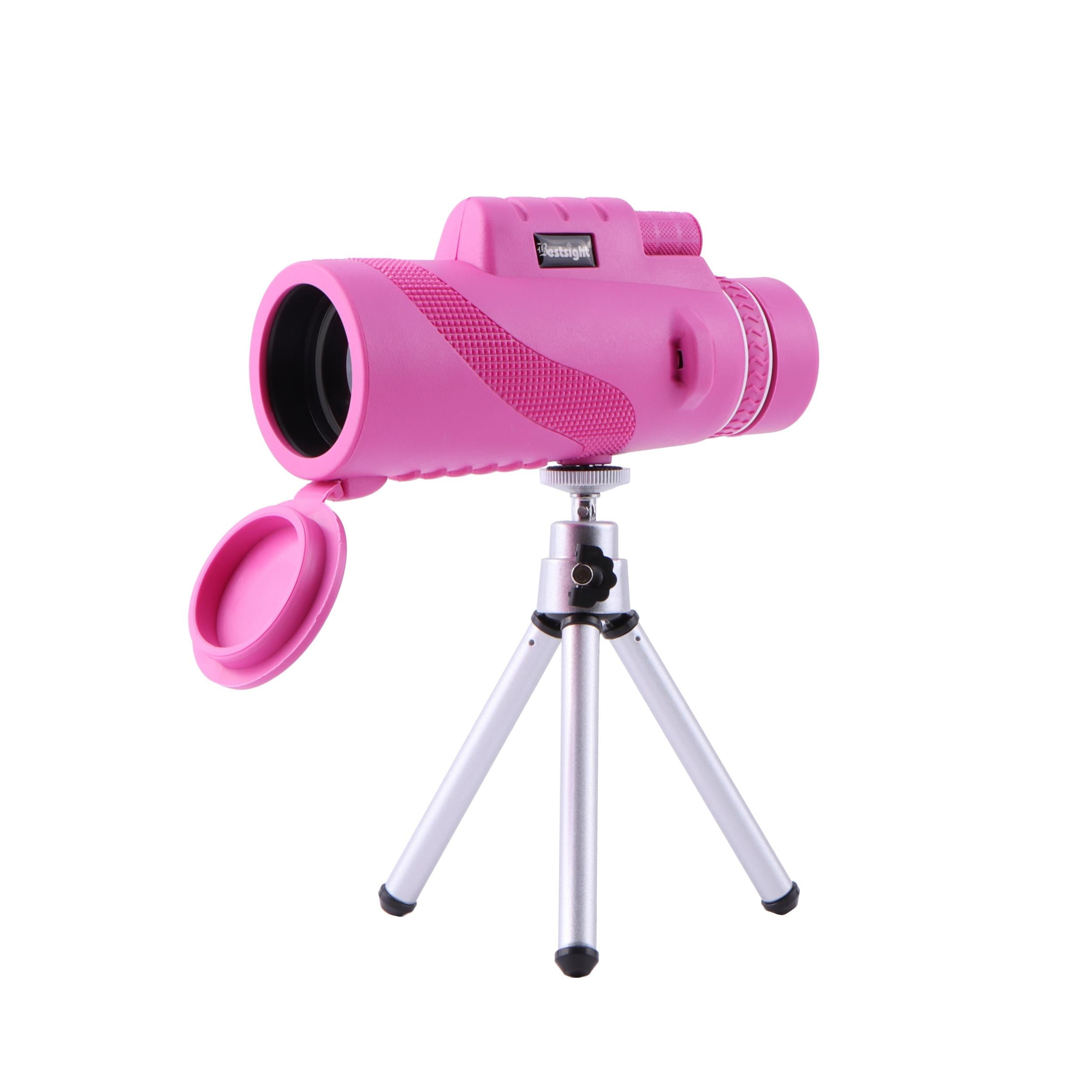 High Powered Monocular Telescope with Smartphone Adapter