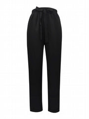 Casual Two piece Set Crew Neck Long Sleeve Tops & Wide Leg Pants