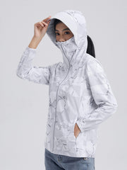Anti UV Ice Silk Sunscreen Jacket for Outdoor Sports Beach & Fishing