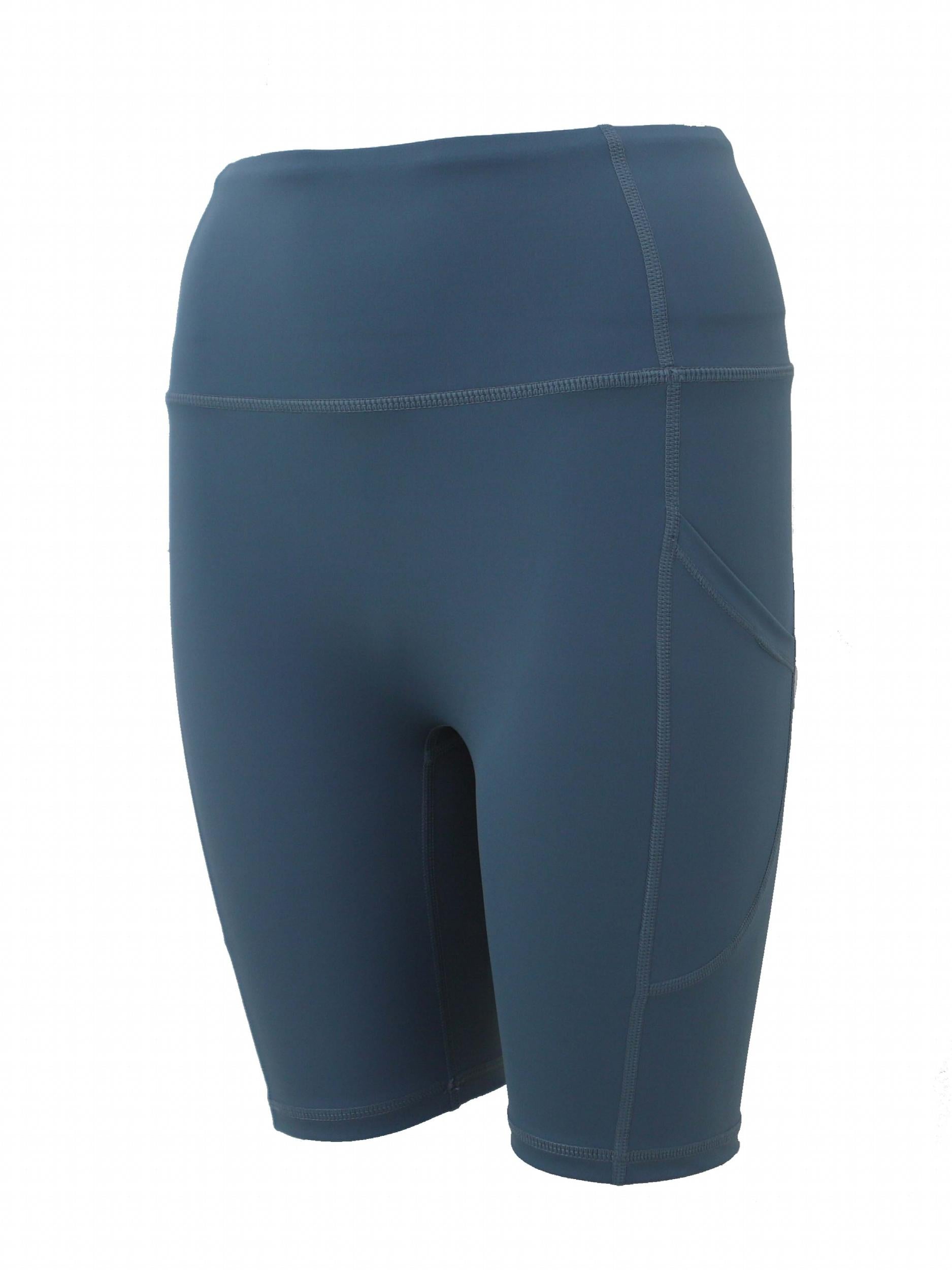 High Waist Sporty Bermuda Short Butt Lifting Cycling Short