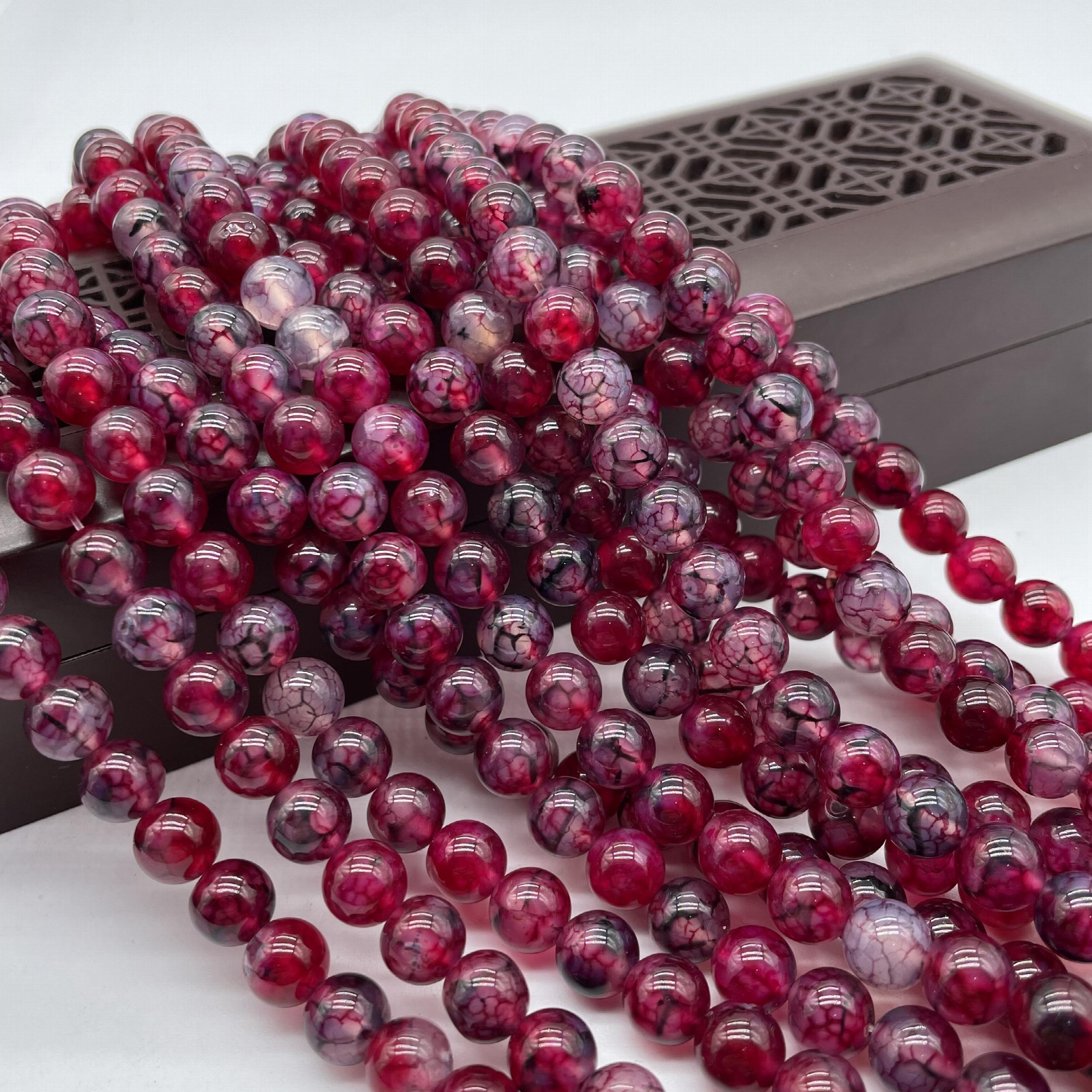 6mm Natural Stone Beads Jewelry Making DIY Bracelet Necklace