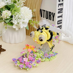 1000 Pcs Floral Swarm of Bees Building Blocks Set