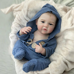 Realistic Boy Reborn Doll with Outfit & Accessories