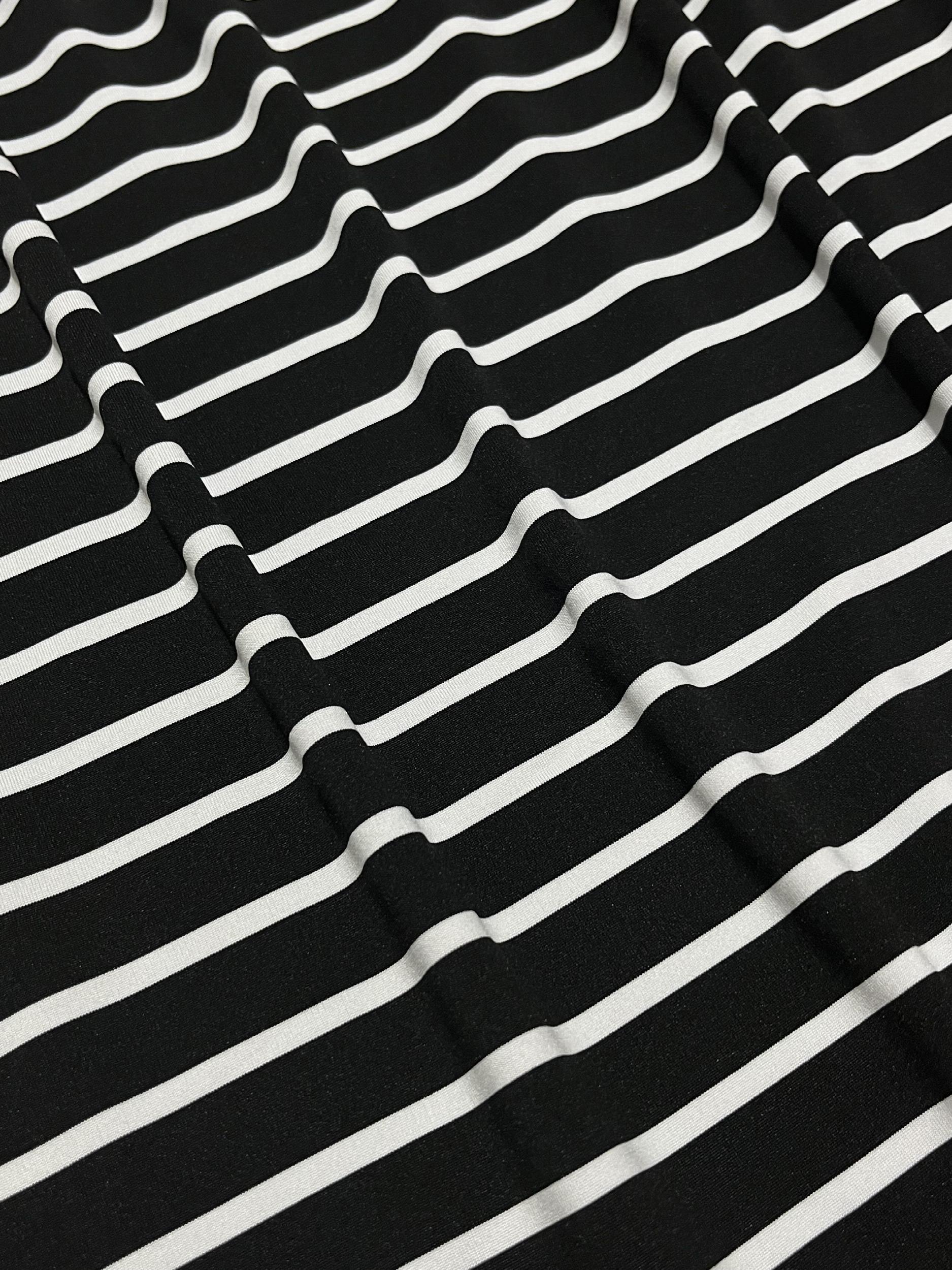 Pin Stripe Print Tube Top