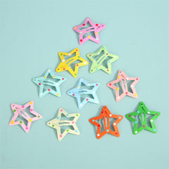 30pcs Candy Star Hair Clips Sweet Hair Accessories For Girls